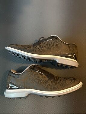 Nike Air Jordan ADG 5 "Black Laser" golf shoes SIZE 9
